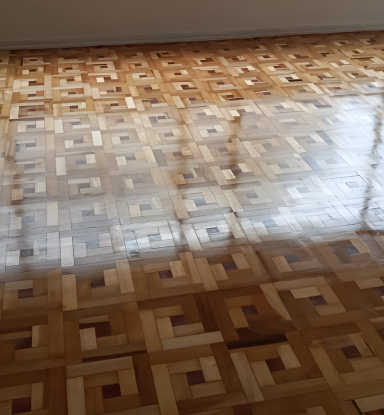 instalacion de piso de madera