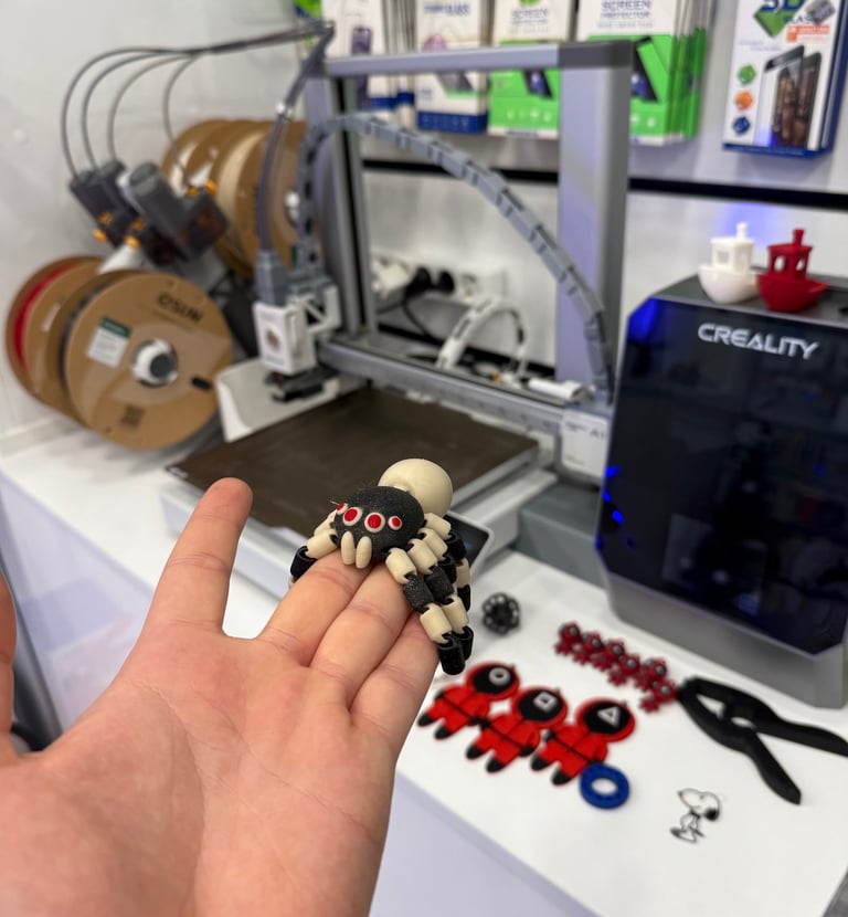 a person holding a toy in their hand