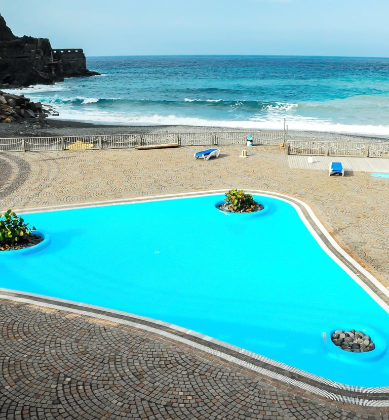 Piscinas en Vallehermoso