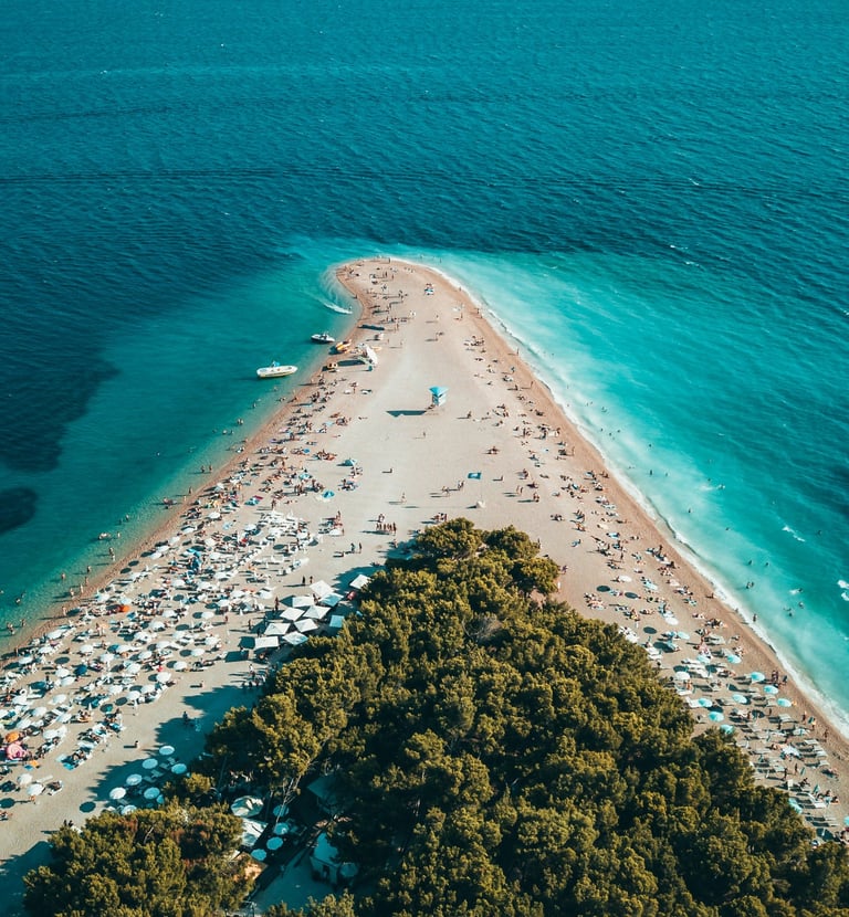 beach and sea