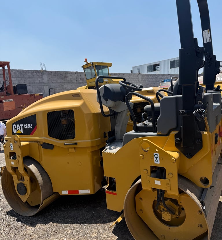 Vibrocompactador renta en México