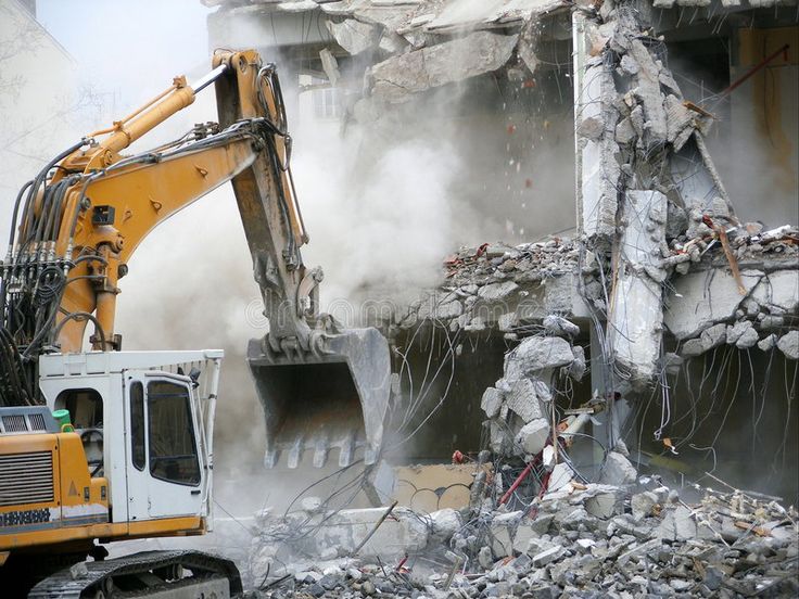Concrete dismantling and disposal Bangalore site