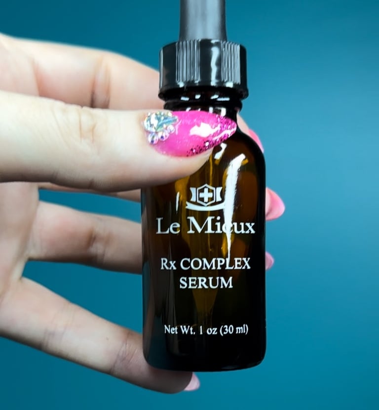 Le Mieux Rx Complex Serum droper bottle