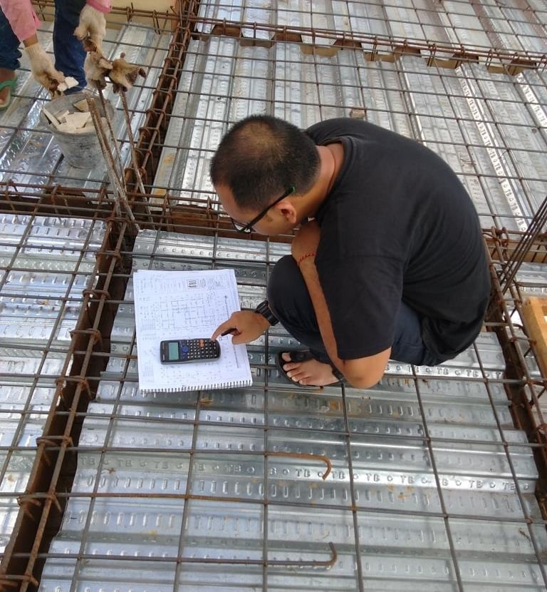 menghitung kebutuhan beton cor