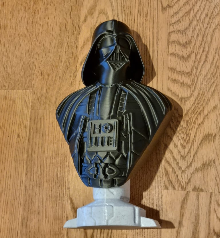 3D printed Darth Vader Bust and stand