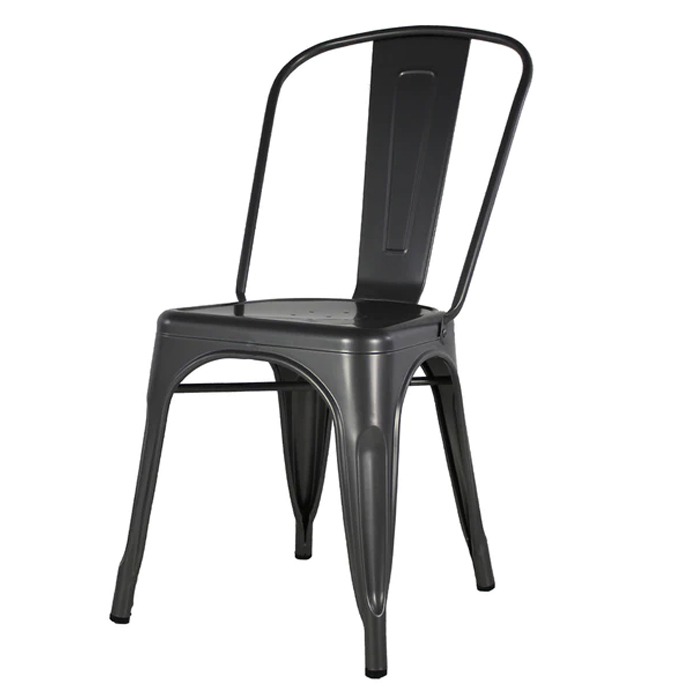 silla de metal tolix