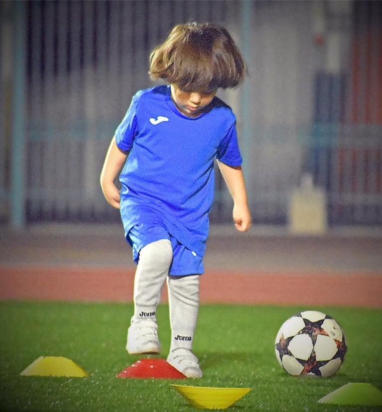 football training for kids