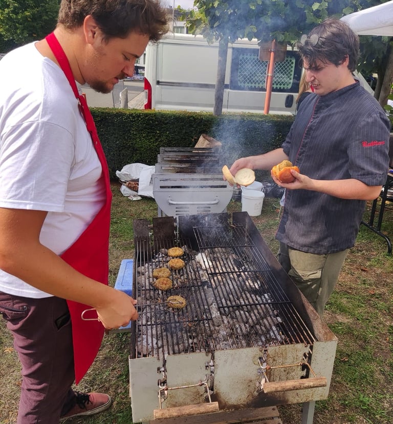 Barbecue de la fête de Kraainem