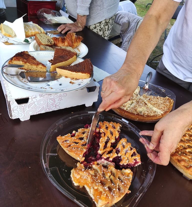 Vente de pâtisseries