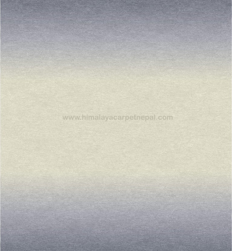 Custom rugs-gradient abstract hand-knotted rug with ombre tones