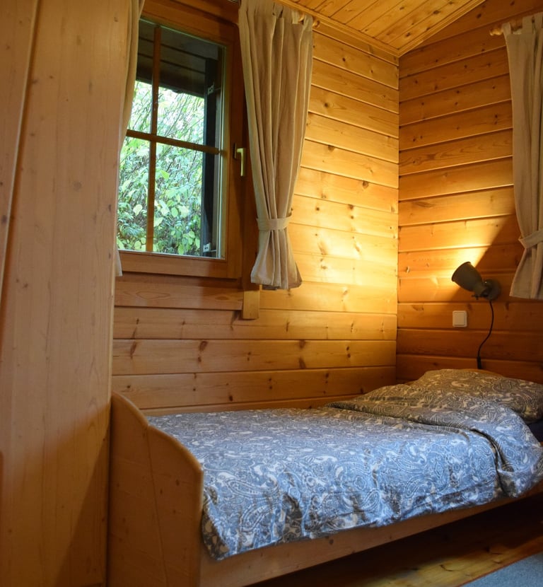 Schlafzimmer 3 Ferienhaus Kanada in Viechtach