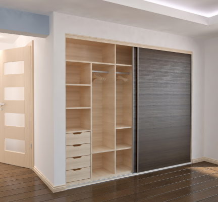 dressing portes coulissantes rénovation bretagne