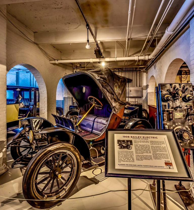 1908 Bailey Electric Phaeton Victoria