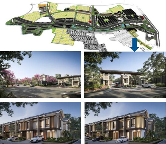 Masterplan Kawasan Perumahan di Tangerang