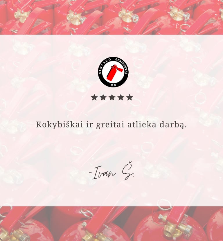Kokybiškai ir greitai atlieka darbą. - Ivan Š.