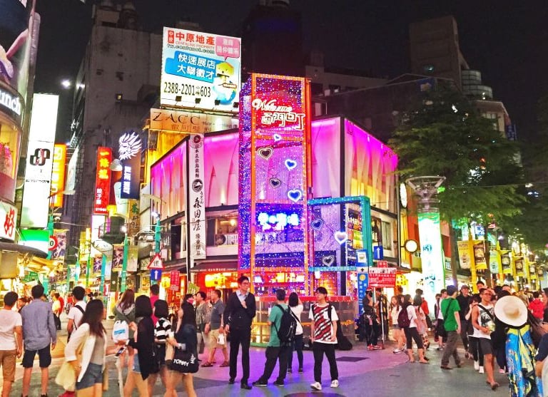 Ximending Walking District