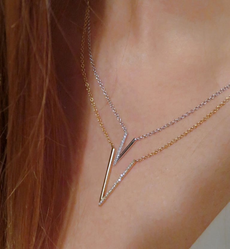 Pendentif en or et diamants