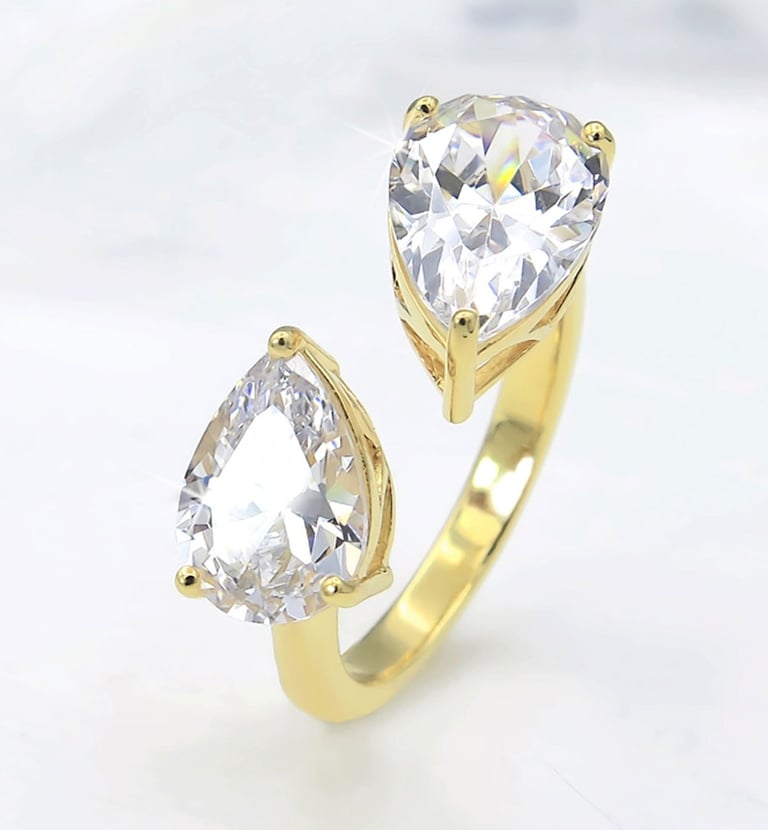 Bague en or et diamants