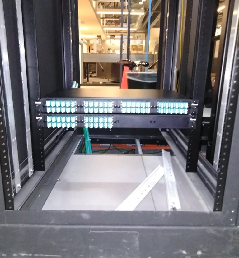 fiber patch panel and enclosure installation Denver