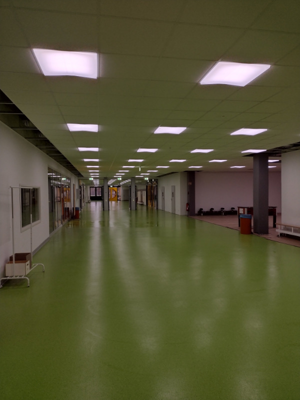 Funktionsdecke in einer Schule