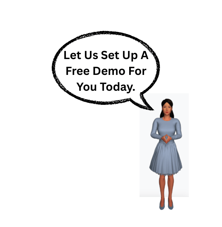 Avatar sample, let us set up a free demo for you today.