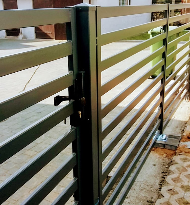 Brama dwuskrzydłowa 