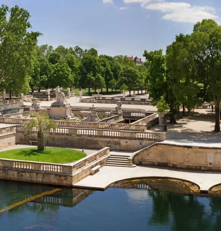 Les jardins de la fontaine