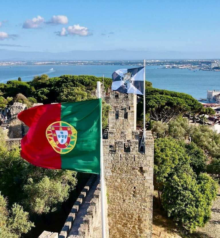 Castle Jorge in Lisbon