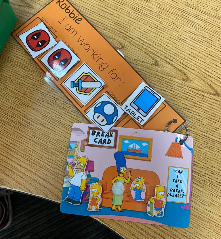a person's feet and a book with a bookmark