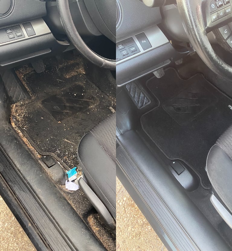Innenreinigung Auto Linz – frisch gereinigter Innenraum mit Liebe zum Detail