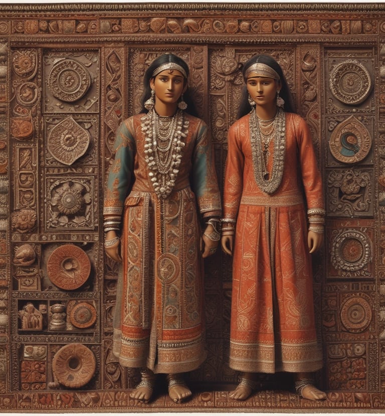 A vibrant pop-up event with people enjoying chai together.