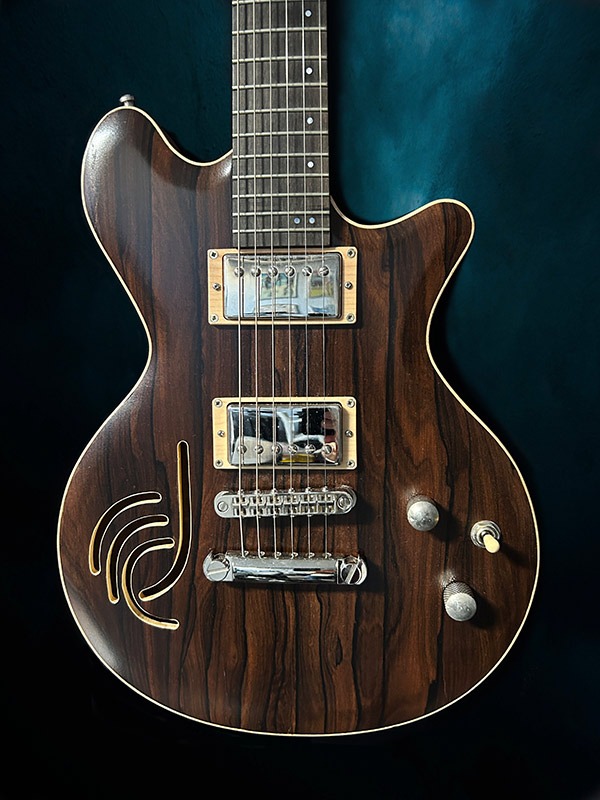 Ziricote semi acoustic - Timber Soul