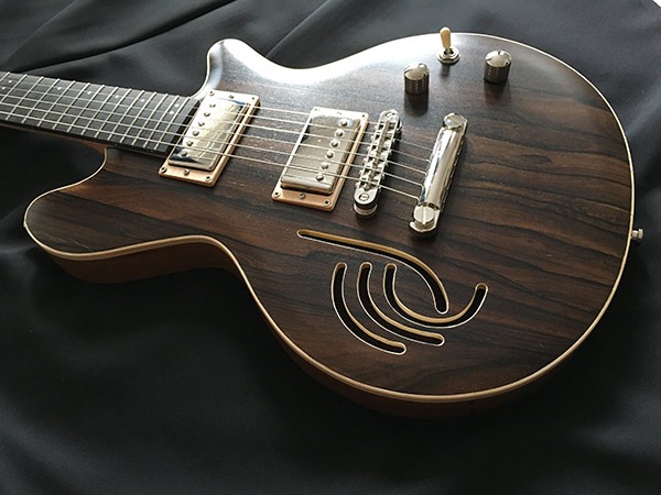 Ziricote semi acoustic - Timber Soul