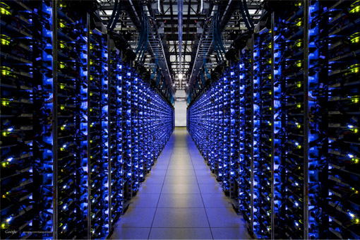 Une salle d'un data center