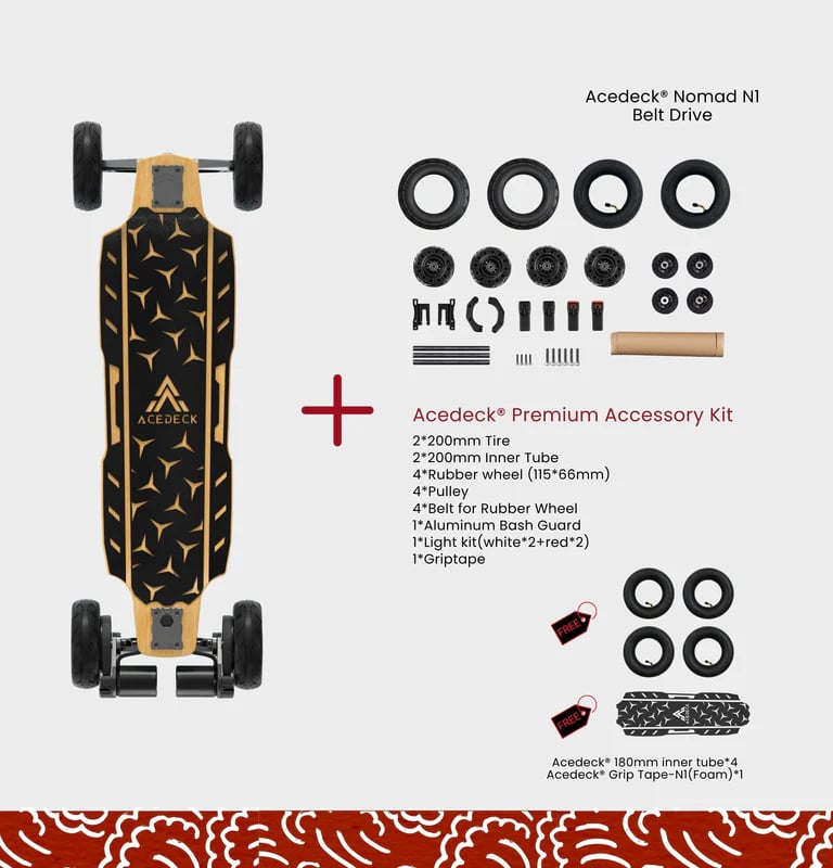 Acedeck Nomad N1 and accessories