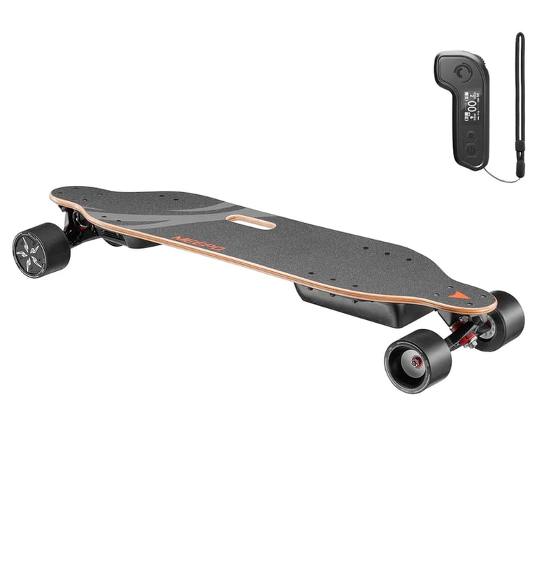 Meepo V3S oblique side view plus remote