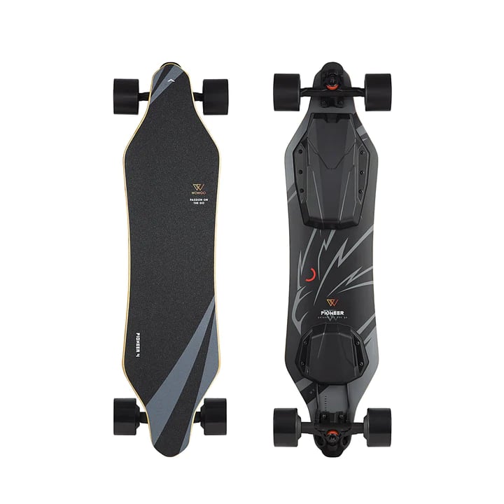 Wowgo pioneer 4 (Motores Hub) top and bottom views