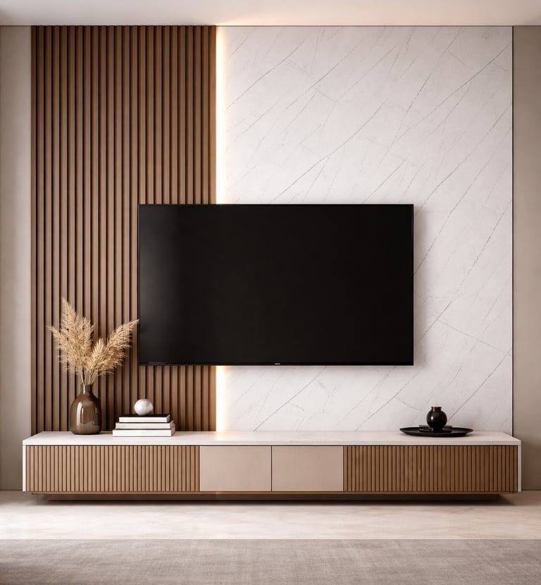 Tv Unit Acoustic Wall Panels