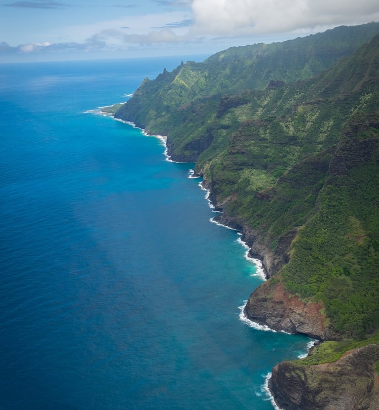 Na Pali Coast à Kauai