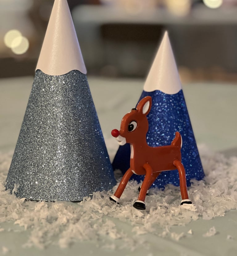 Beautiful Rudolf decorations