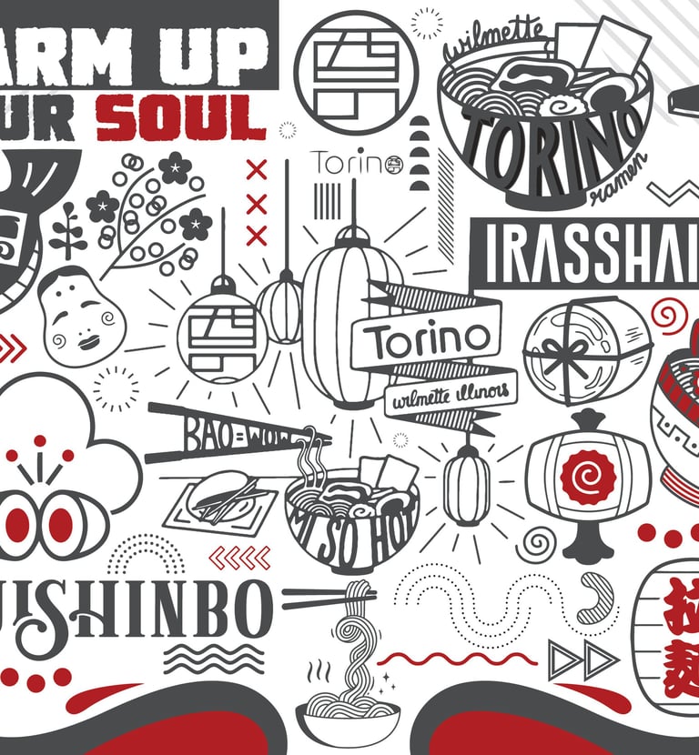 Custom wall mural design portfolio showcasing creative wallpaper artwork for offices, restaurants, c