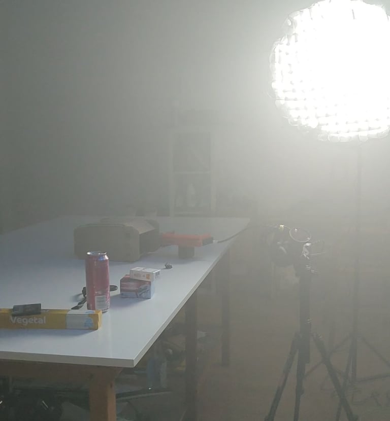 a camera and a camera on a tripod