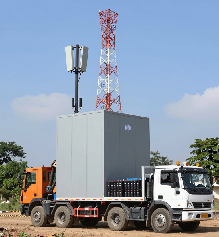 Team members coordinating logistics operations inside the Meerut warehouse.