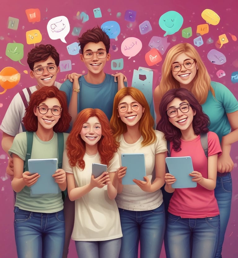 A cozy home study setup showcasing a laptop and English learning materials.