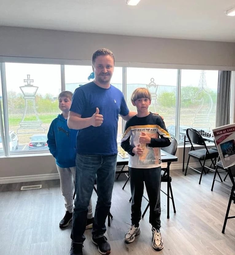 Chess Kids at ChessUA Club in Brantford!