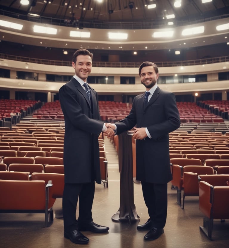 Instructor guiding professionals through practical exercises.