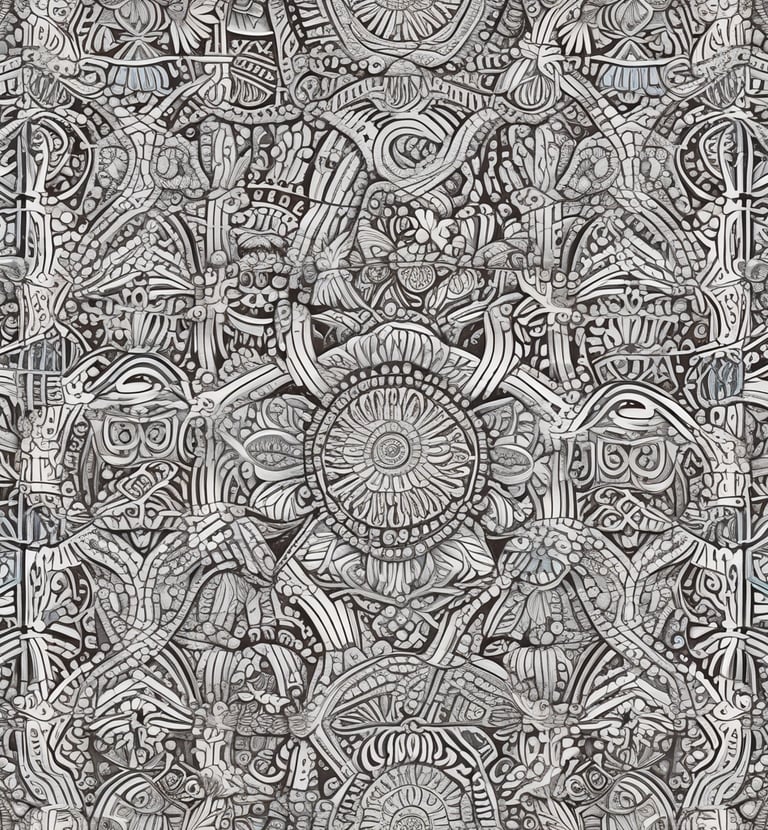 Soft orange-hued sky behind a silhouette of a person in active meditation.