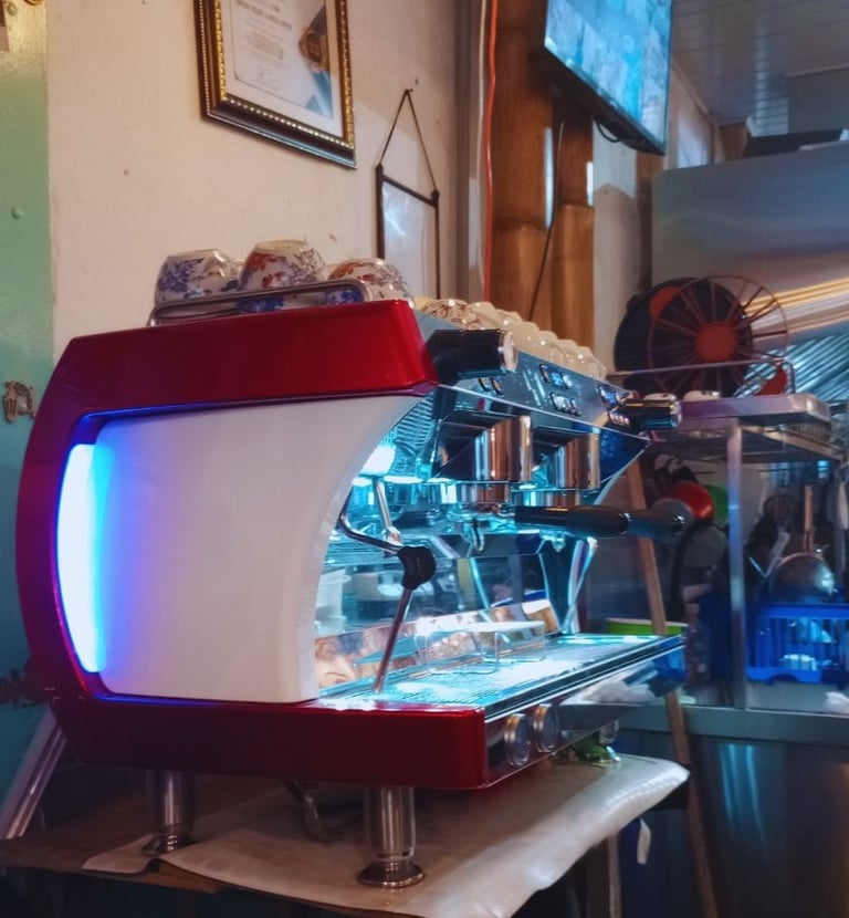 Greca de Café en La Cascada Restaurant