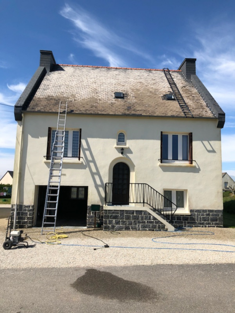 Décapage de toiture Morlaix