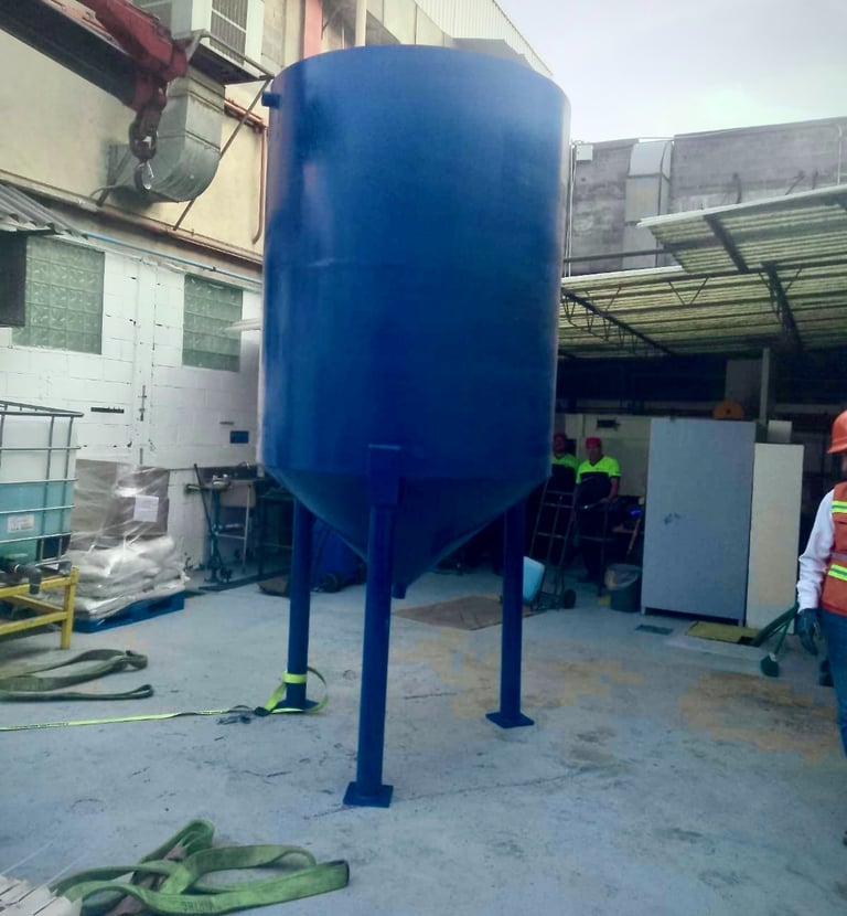 Fabricación de tanque